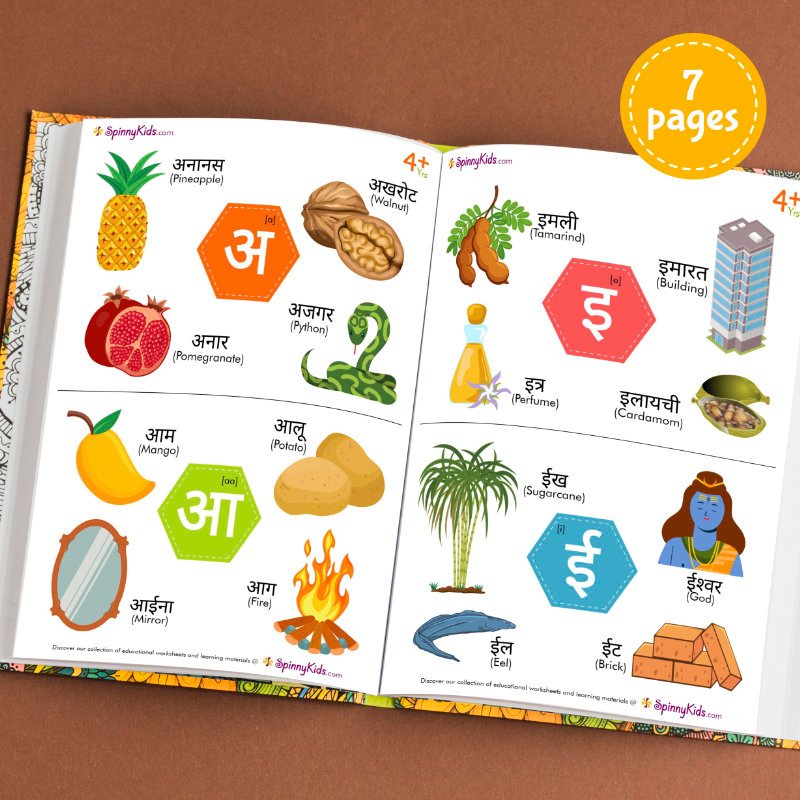 Hindi Swar with Pictures